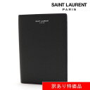 訳あり品 サンローラン カードケース メンズ SAINT LAURENT Card Case ブラック 441711 BTY0N 1000 【送料無料♪】