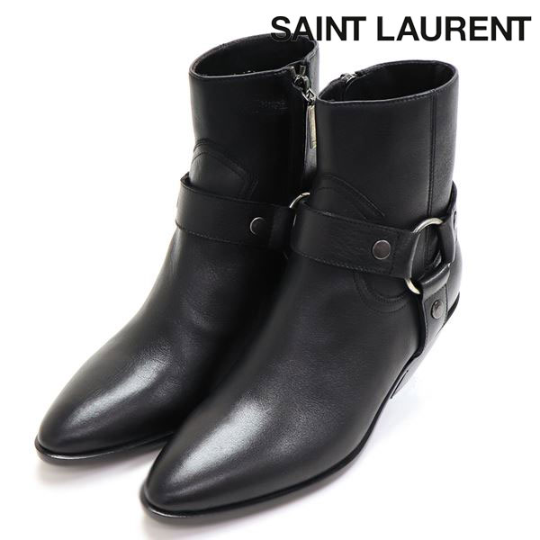 サンローラン ブーツ レディース SAINT LAURENT 展示品商品 ブラック 532039 CY500 1000 35 5 【送料無料♪】