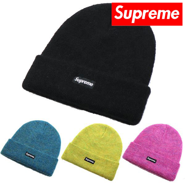 シュプリーム ニット帽 レディース メンズ Supreme Knit Hat ニットキャップ 帽子 MOHAIR BEANIE ブラック ピンク グリーン系 ブルーグリーン FW16BN45 【送料無料♪】 ギフトラッピング無料