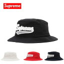 シュプリーム 帽子 メンズ シュプリーム キャップ ハット Supreme 帽子 MESH SCRIPT CRUSHER ブラック レッド ネイビー ホワイト SS16H64 【送料無料♪】 ギフト プレゼント 男性 女性 誕生日