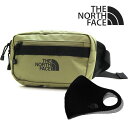 【お買い物マラソンセール開催中】ザ ノースフェイス ボディバッグ マスクセット メンズ レディース THE NORTH FACE オリーブ NN2HP64B O...