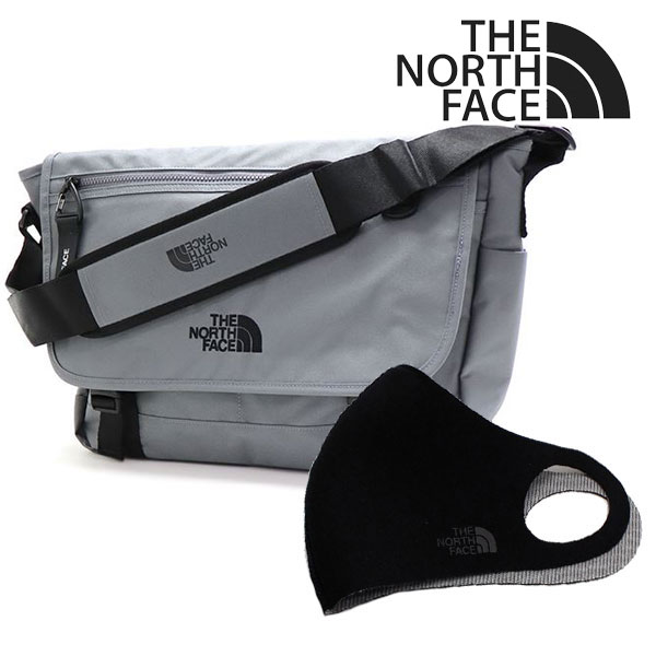 セットでお得 ザ ノースフェイス マスクセット ショルダーバッグ メンズ レディース メッセンジャーバッグ THE NOTTH FACE MESSENGER BAG L ダークグレー NN2PP00P DGY 【送料無料】