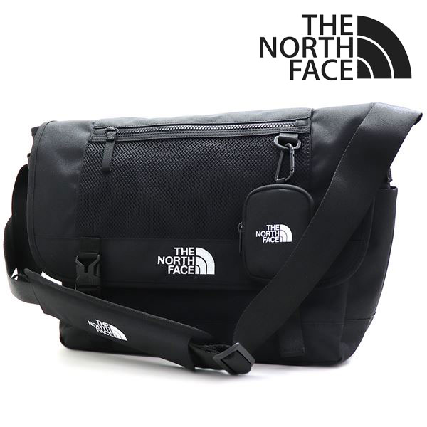 ザ・ノース・フェイス 【スーパーSALE開催中】ザ ノースフェイス ショルダーバッグ メンズ レディース THE NORTH FACE SUPER MESSENGER BAG L ブラック NN2PQ00J BLK 【送料無料】