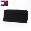 トミー ヒルフィガー 財布（メンズ） 【GWセール開催中】トミーヒルフィガー 長財布 メンズ TOMMY HILFIGER Wallet ブラック 31tl13x009 001 【送料無料♪】 ギフト プレゼント 男性 女性 誕生日