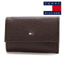 ギフトラッピング無料 トミーヒルフィガー キーケース メンズ TOMMY HILFIGER Wallet ブラウン 31TL170006 200 【送料無料♪】