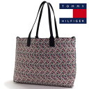 【GWセール開催中】トミーヒルフィガー トートバッグ レディース TOMMY HILFIGER マルチカラー 69J6984 420 【送料無料】