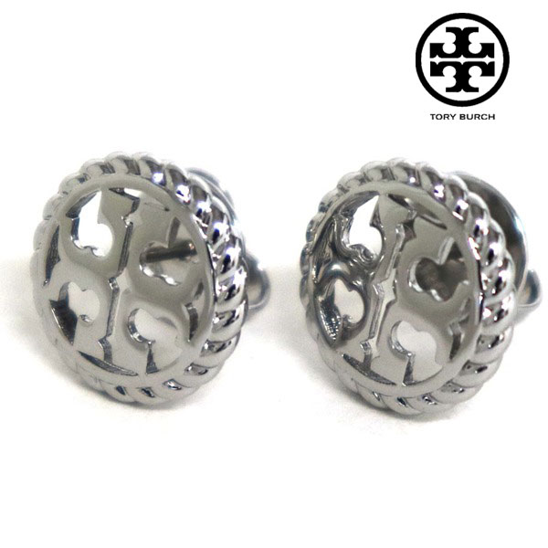 Rakuten - 【お買い物マラソンセール開催中！】 トリーバーチ ピアス レディース ToryBurch アクセサリー シルバー 136618 022 【送料無料♪】