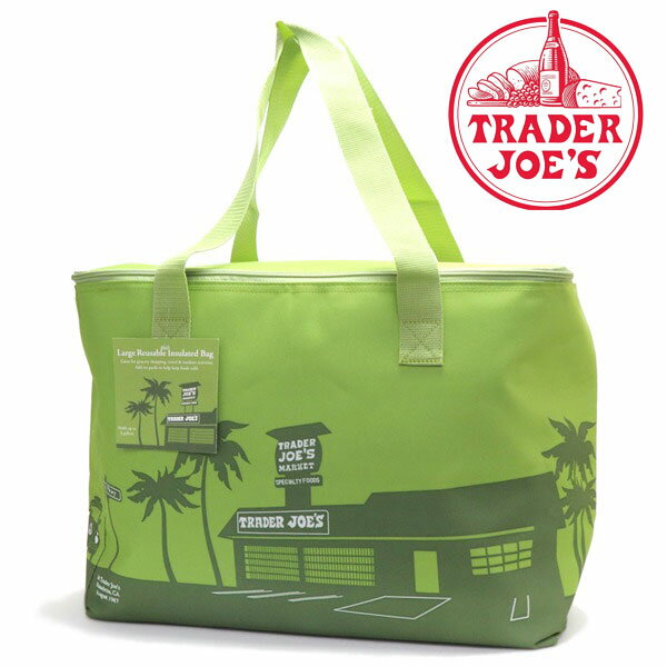 Rakuten - トレーダージョーズ トートバッグ レディース メンズ Trader Joe's 保冷バッグ 大容量 グリーン TJ0016 【送料無料】