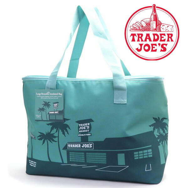 Rakuten - トレーダージョーズ トートバッグ レディース メンズ Trader Joe's 保冷バッグ 大容量 ライトブルー TJ0017 【送料無料】