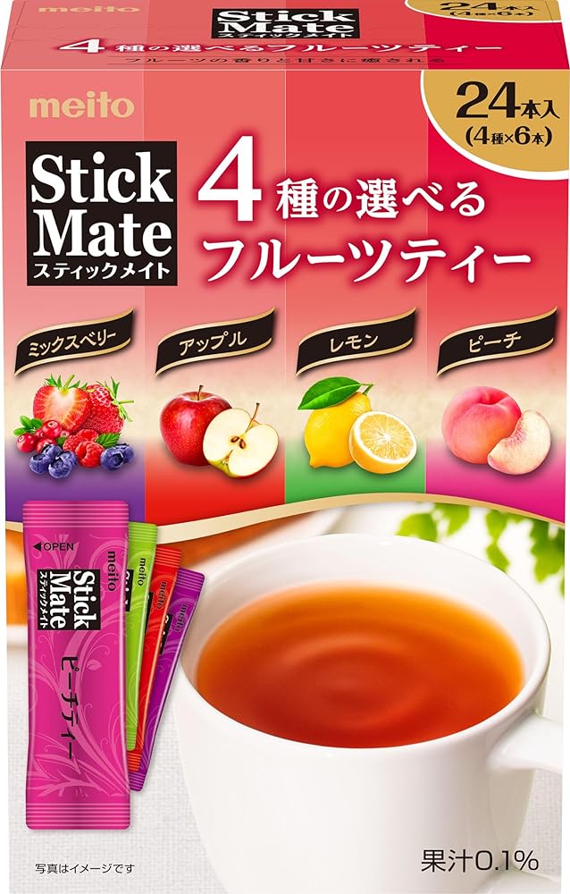 名糖産業 スティックメイトF アソート24P ×3個