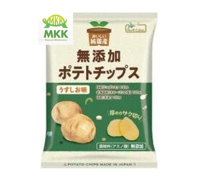 (大特価 賞味期限間近)純国産無添加ポテトチップス・うすしお（55g）【ノースカラーズ】