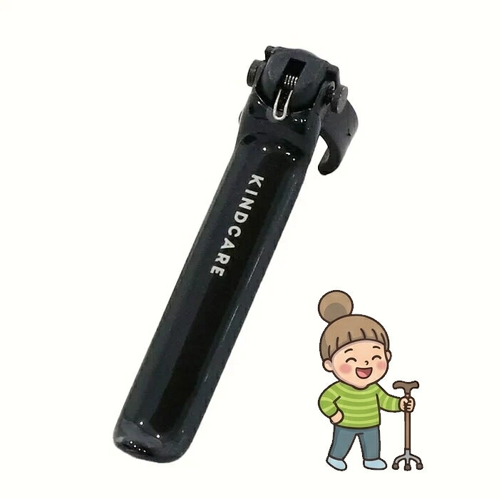 【セーフステッキホルダー】ステッキを気軽に立てかけられるステッキホルダー WATAKI 杖　杖ホルダー　杖置き テーブルフックになり、ステッキをテーブル、カウンター等に手軽に・安全に立てかけられますステッキ本体の美観を損なわないシンプル&スリムなデザイン。★適応サイズ/パイプ径19〜22mm 5