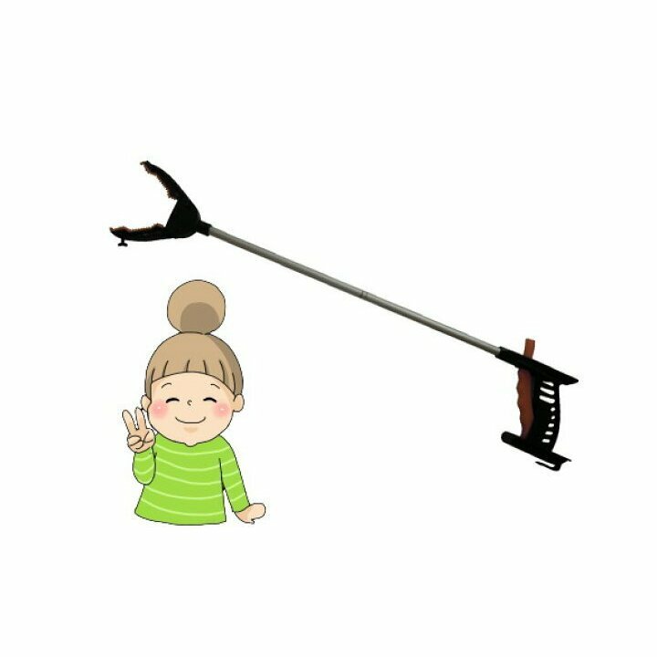 【ふくよくリーチャー 折りたためるマジックハンド】 S/Lサイズ サテライト 便利グッズ