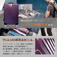 スーツケースキャリーケースキャリーバッグ小型Sサイズ超軽量ダブルキャスターTSAロック搭載ムーク【M∞K】