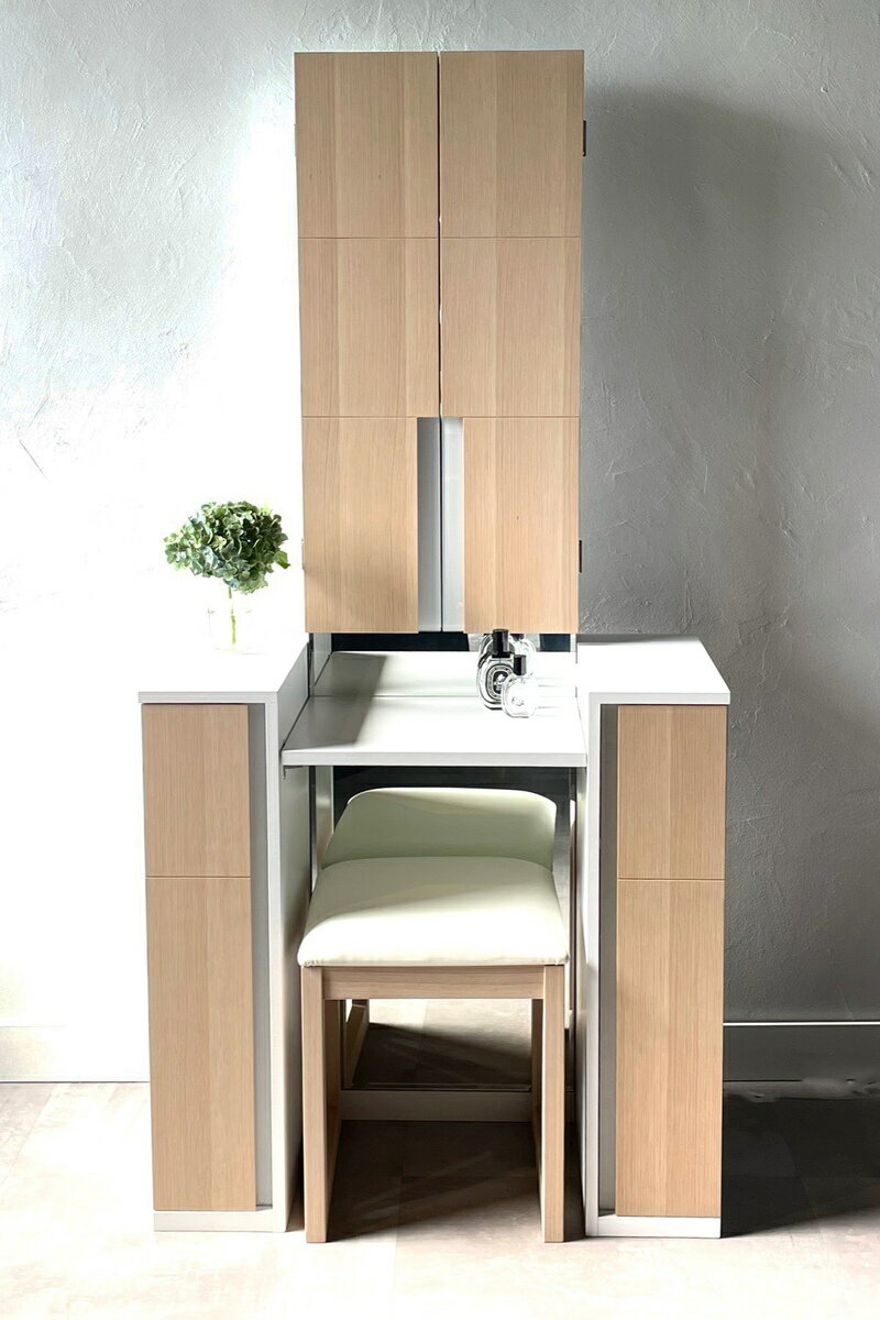 マスターピース ドレッサー 姿見 モダン家具 女優ミラー 姿見 三面鏡 送料無料 照明付きドレッサー 日本製 デザイナーズ家具 高級家具 インテリア モダンスタ...