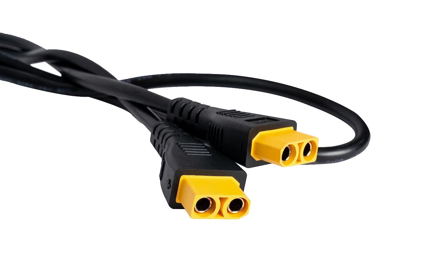 EENOUR ポータブルエアコンPA600 DC充電用ケーブル XT90-XT90 エクストラバッテリーX2000に接続用ケーブル