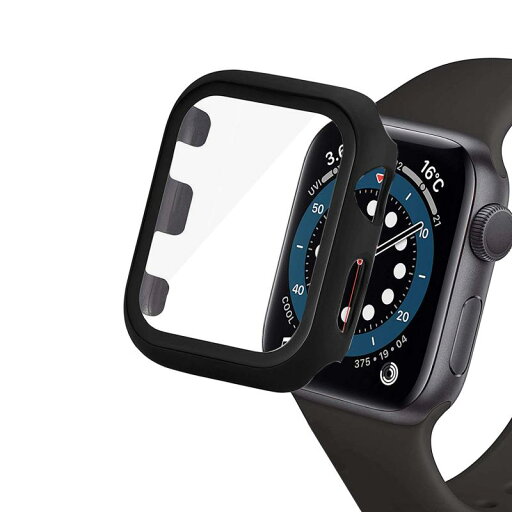 OJBSEN Apple Watch 用ケース 45/44/42/41/40/38mm iWatch SE/Series 7/6/5/4/3/2 超薄型フィルム 液晶全面保護カバー 日本旭硝子材 PCフレーム 一体型 カバー 耐衝撃 傷防止 軽量 脱着簡 OJBSEN Apple Watch 用ケース 45/44/42/41/40/38mm iWatch SE/Series 7/6/5/4/3/2 超薄型フィルム 液晶全面保護カバー 日本旭硝子材 PCフレーム 一体型 カバー 耐衝撃 傷防止 軽量 脱着簡