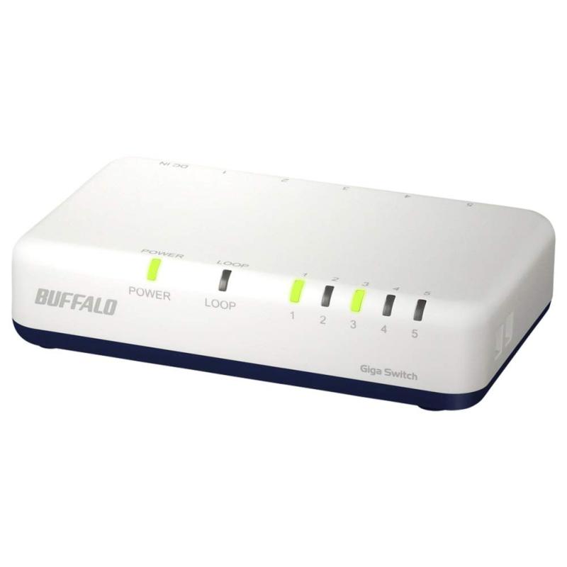 バッファロー BUFFALO 10/100Mbps対応 プラスチック筺体 電源内蔵 16ポート ホワイト スイッチングハブ LSW3-TX-16NP