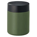 Zalatto スープポット 真空断熱 スープジャー 保温 ステンレス フードポット 400ml (メンズ ライク おしゃれ マット シリーズ)
