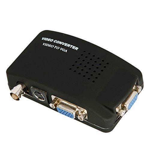イドミせ BNC/S-VIDEO/VGA TO VGA 変換 アップスキャンコンバーター