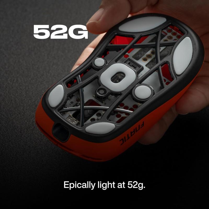 Fnatic Gear Fnatic x LAMZU THORN 4K Special Edition 4000Hzポーリングレート対応 高性能センサー搭載 プロフェッショナルグレード ゲーミングマウス MS0004-001 MS692 [並行輸入品]