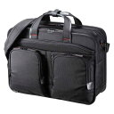 サンワサプライ エグゼクティブビジネスバッグPRO(大型ダブル) BAG-EXE12N(2)
