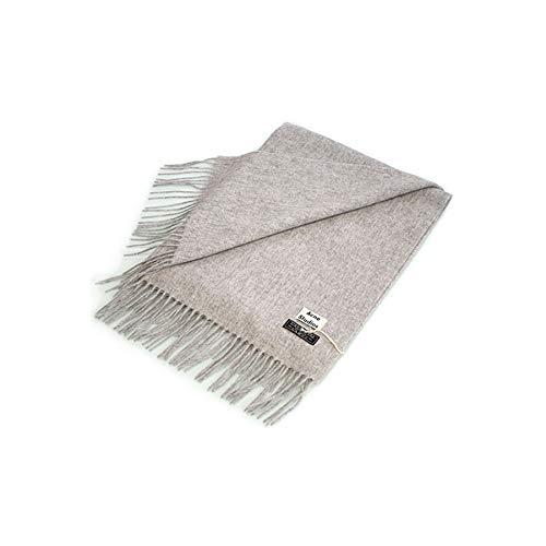 乐天商城 - Acne Studios(アクネ ストゥディオズ) マフラー レディース スカーフ ストール 大判 無地 秋冬 ウール 全10色 Canada Scarf ショッパー付属(Light Gray) [並行輸入品]