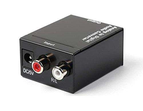 アナログ→デジタル音声コンバーター アナログ音声をS/PDIFデジタル変換 ハイレゾ対...