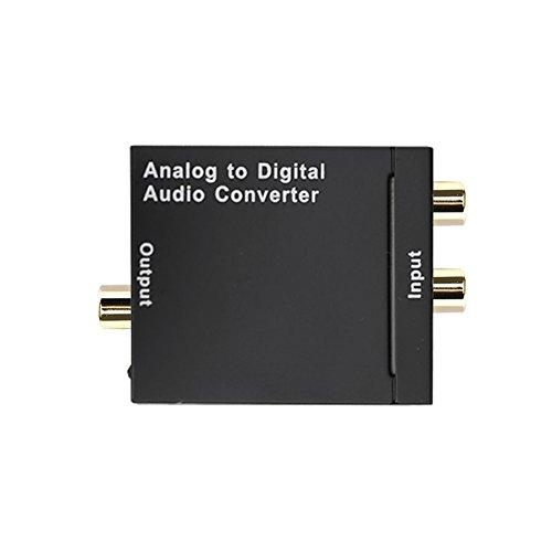 アナログ→デジタル音声コンバーター アナログ音声をS/PDIFデジタル変換 ハイレゾ対...