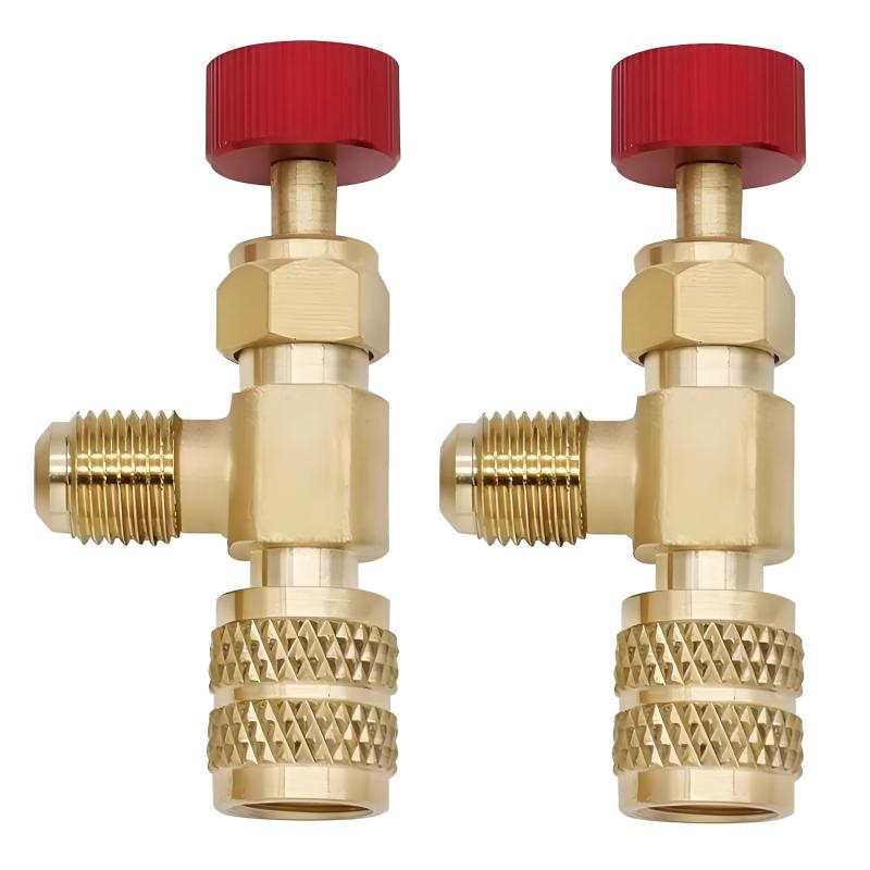 SINGERTOP R410a R32 コントロールバルブ エアコン ガスチャージバルブ ガスチャージ エアコン工具 異..