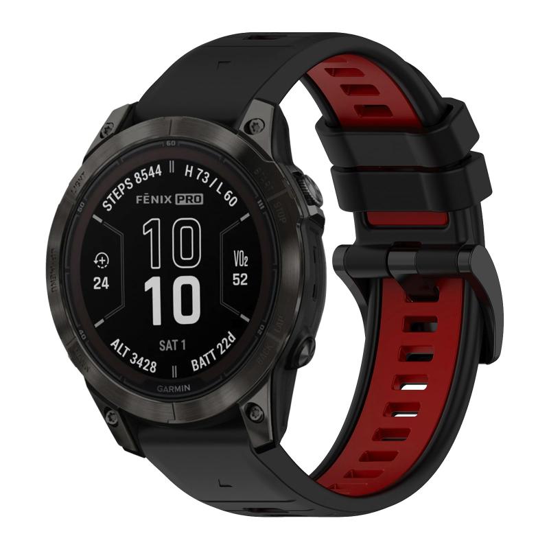 乐天商城 - [ReHowy] バンド Garmin Tactix8 47mm/Garmin Descent G2/Garmin Fenix 8 47 mm/Approach S70 47mm/Fenix 7 Pro/Fenix 7 対応 シリコン製 弾力性 交換バン