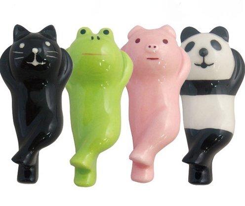 箸置きゆる可愛いゴロ寝カエルパンダ...