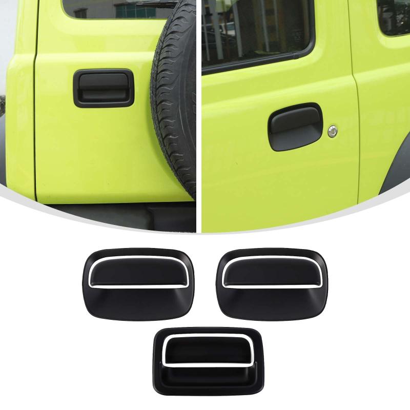 乐天商城 - ANTC 適用 スズキジムニー JB64 JB74 用 ドアハンドルプロテクター シール カバー ステッカー 保護 傷防止ドアノブの爪キズ防止に 保護カバー 6点セット