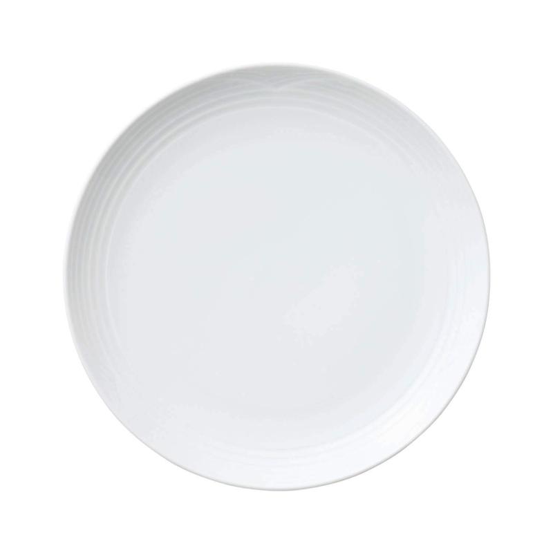 Noritake ノリタケ ディープ プレート 24cm アークティックホワイト 電子レンジ対応 食洗器対応 1枚 白 ファインポーセレン（ホワイト） 91522/4000