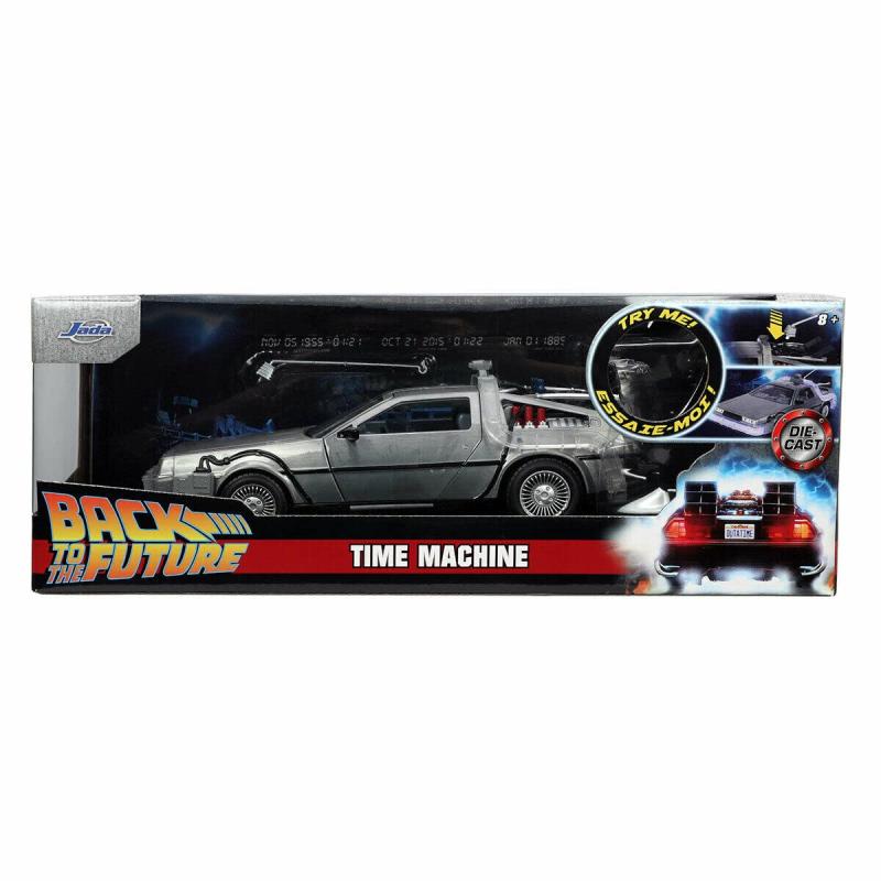 バック・トゥー・ザ・フューチャー パート1 ジャダトイズ メタルズ 1/24 スケール ダイキャストカー タイムマシン デロリアン 32911 Jada Toys - Hollywood Rides | Back to the Future Part I
