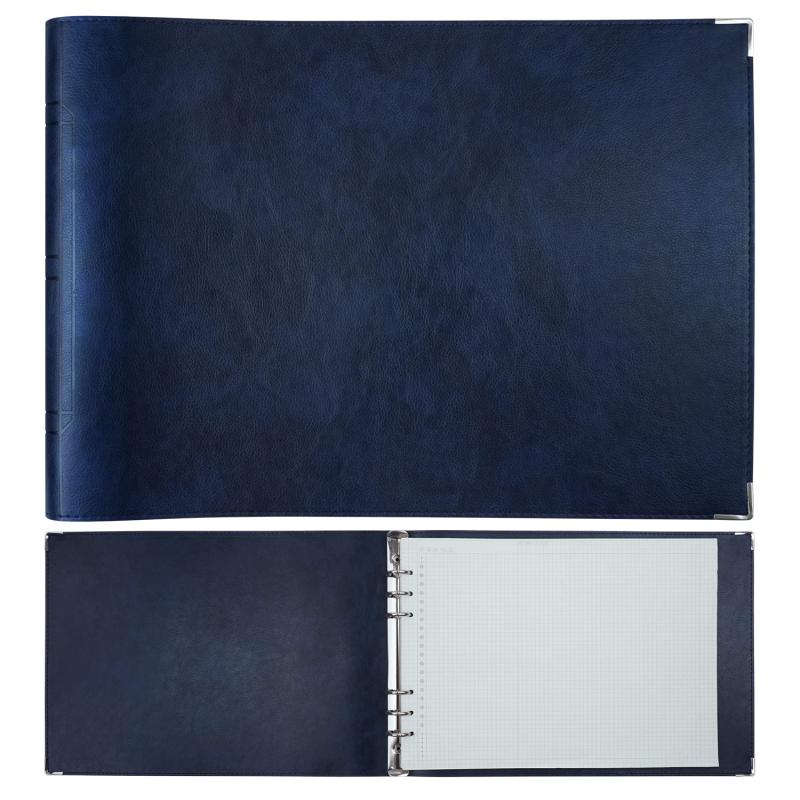 oToday システム手帳 A4 6穴 リング24mm 多機能 PUレザー スケジュール帳 リフィル付き ビジネスノート プレゼント 誕生日 卒業記念品