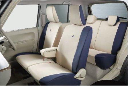 Rakuten - SUZUKI Lapin スズキ ラパン【HE33S】 シートカバー(アームレストボックス有車用)[99000-990J5-L38]