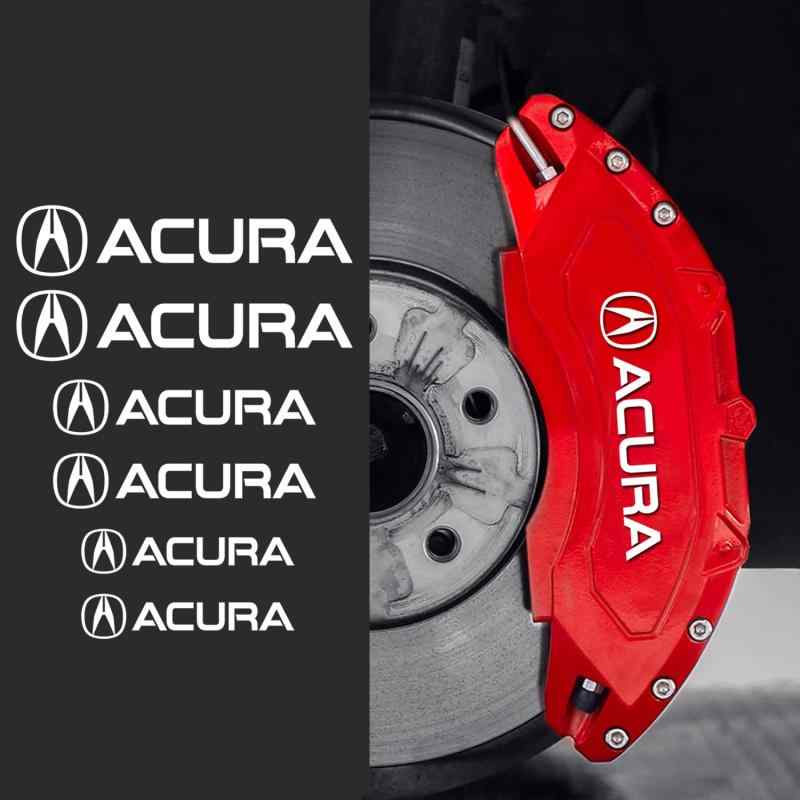 乐天商城 - ブレーキキャリパーステッカー アキュラに適用 ホワイト