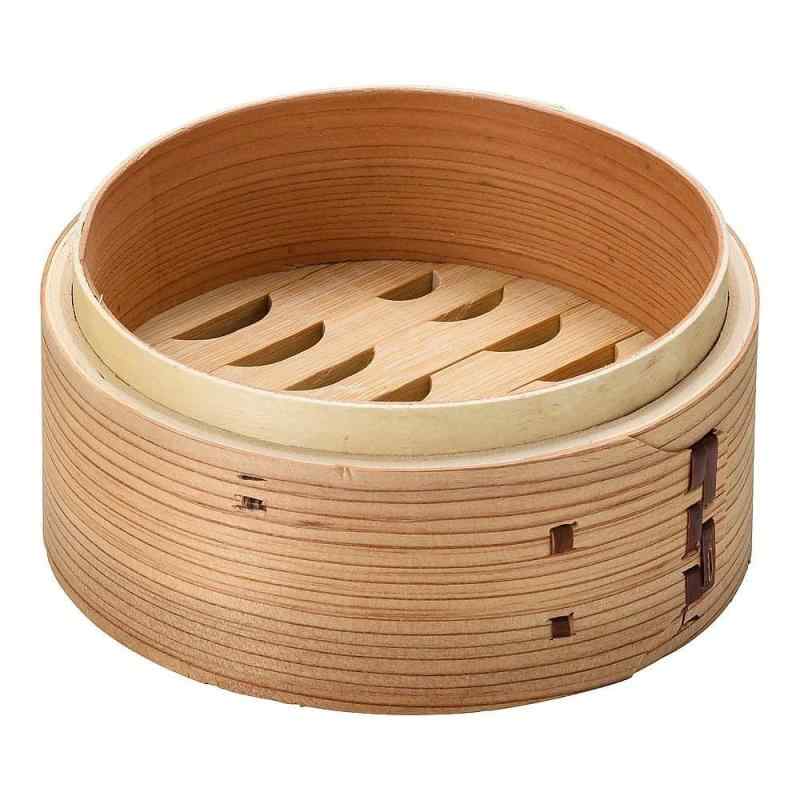 杉製 ミニ中華セイロ 13cm 身/62-6796-72仕様 : 身外径×高さ(mm) : 130×60内径×高さ(mm) : 113×38質量(g) : 70入数 : 1個