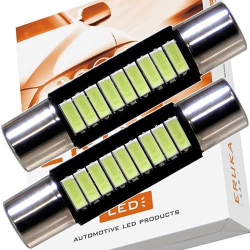 Rakuten - エルカ(Eruka) T6.3x30mm T6.3x31mm 両対応 明るさ段違い バニティランプ LED 12V