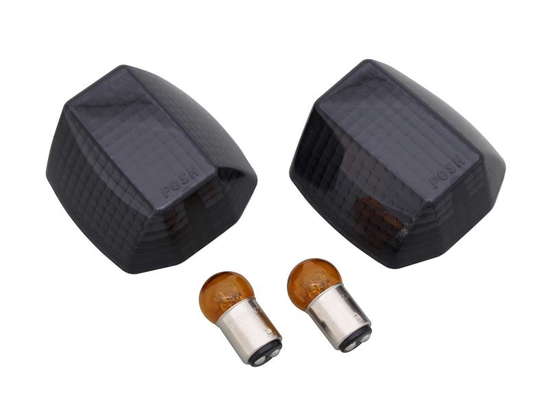 ポッシュ(POSH) バイク用品 ウインカーレンズセット ZRX1200R/1100/400・GPZ900R 国内 フロント