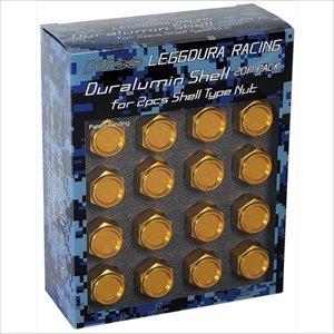 Rakuten - KYO-EI (協永産業)LEGGDURA RACING Shell Type Lock & Nut Set (CL35) レデューラレーシングシェルタイプナット(ロック&ナットセット)M12×P1.5