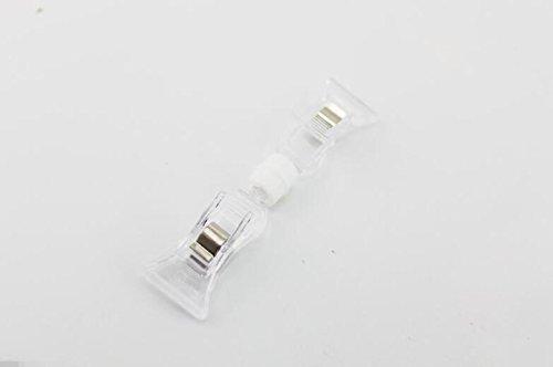 乐天商城 - naissant 【25個セット】ポップホルダー ポップクリップ 透明 ジョイント 可能 POP 価格 表示 展示 プライス