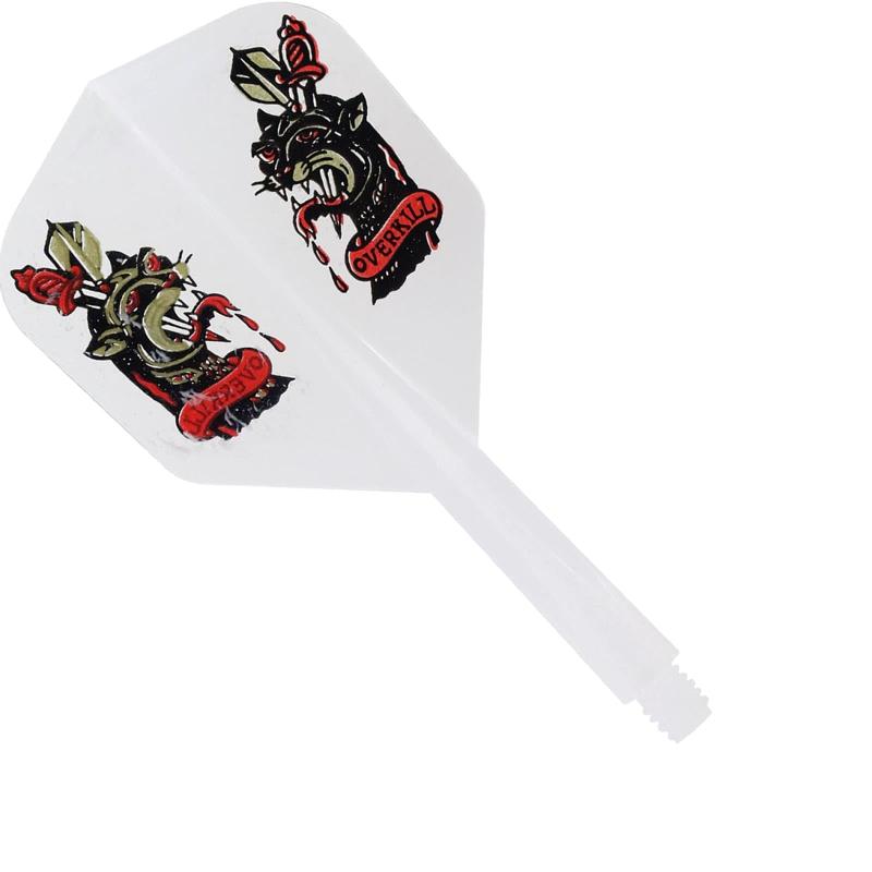 CONDOR OVER KILL コンドルフライト オーバーキル 山田勇樹 選手モデル Small マーブルホワイト ダーツフライト