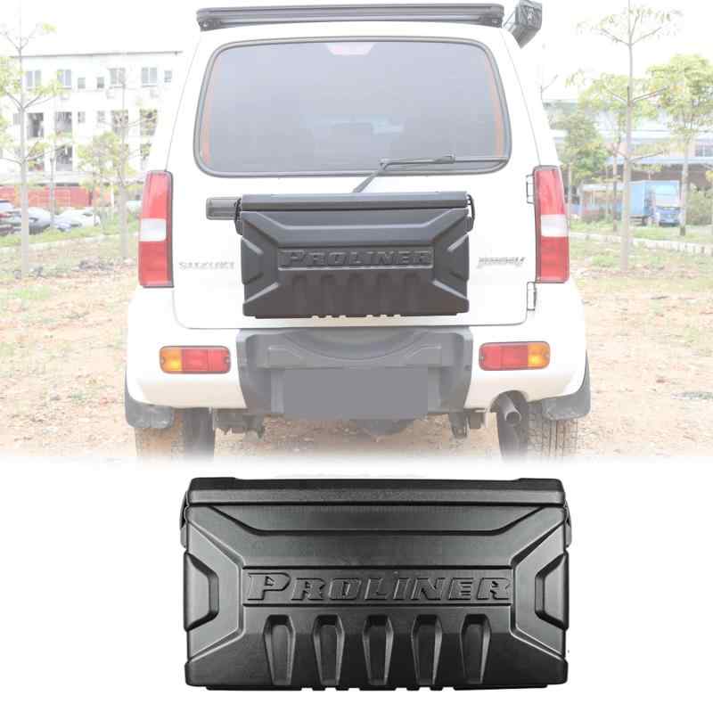 樂天商城 - 新型スズキジムニー リア収納ボックス JB64 ジムニーシエラJB74 JB23 JB33 JB43 テールゲート 工具箱 ツールボックス 小物収納 外装パーツ アクセサリー カスタム専用設計 増設用