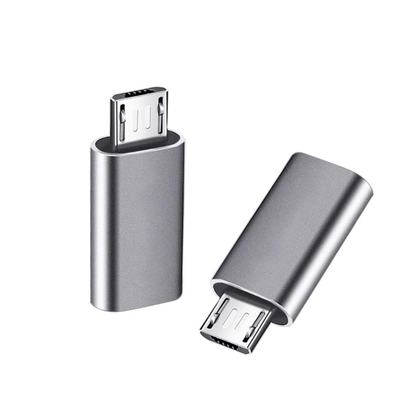 YFFSFDC マイクロUSB変換アダプター タイプC Micro USB 変換アダプタ 2個入り Type C メス to Micro USB オス 変換コネクタ 充電とデータ転送 Galaxy、Nexus、Xperia、HUAWEI等Micro US