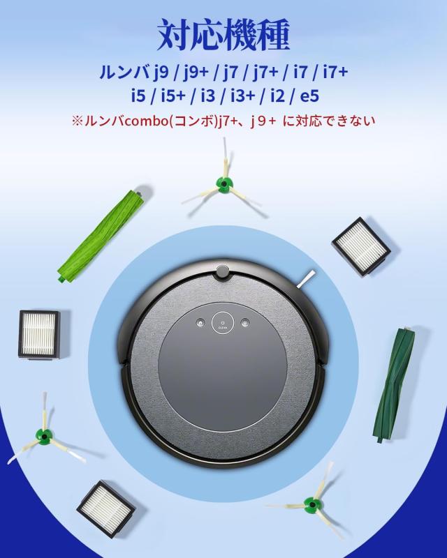 交換用紙パック【12枚】ルンバ i5 i5+ i7 i7+ j7 j7+ j9 j9+ s9+ コンボj7+ コンボj9+ コンボj9+SDと互換性のある紙パック ロボット掃除機交換用紙パック 交換アクセサリ 4648034