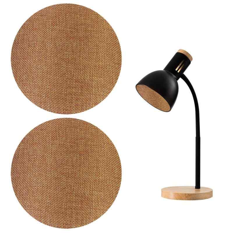 PAVIKE 減光シール led 2PCS /12cm LED 減光シール led減光シール 遮光テープ 照明色補正シール 遮光 フィルター 超強粘着力 貼り直し可能 ランプアクセサリー 12cm（ちゃかっしょく）