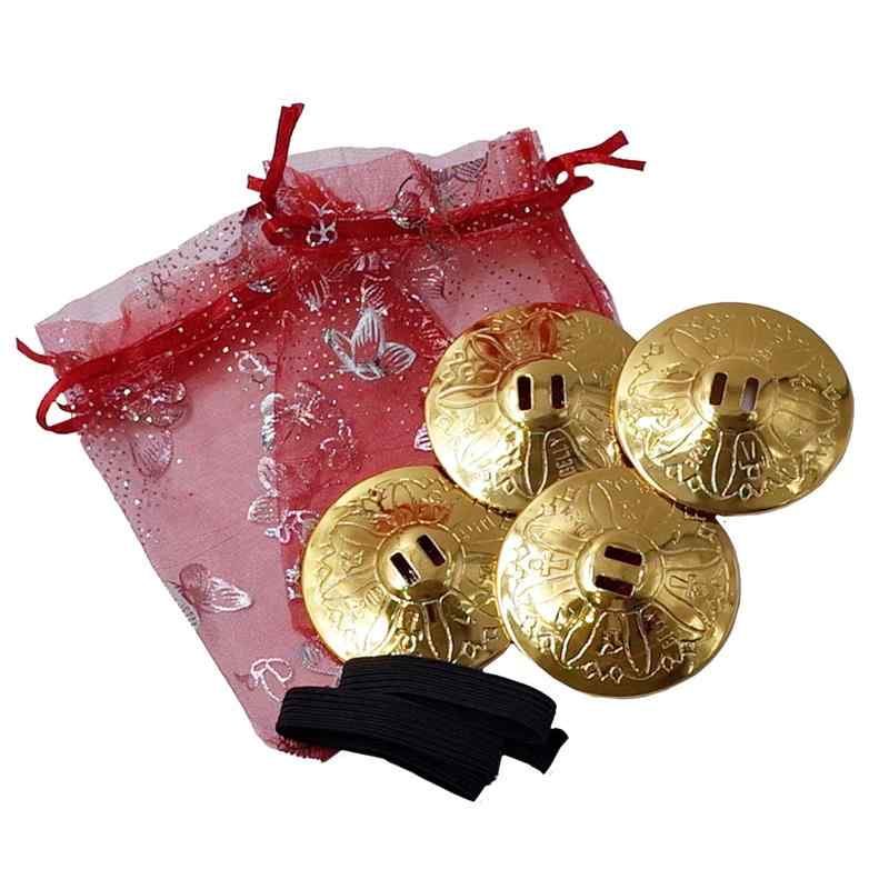 ZERONOWA フィンガーシンバル ミニシンバル ベリーダンス 軽量 楽器