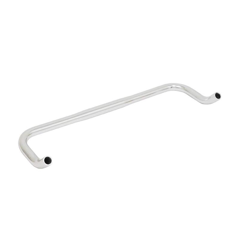 乐天商城 - AKI WORLD(アキワールド) ブルホーンハンドルバー シルバー 470mm HS-RA-02-470-SV HB-OTR-001